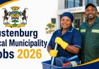 Rustenburg Municipality Jobs 2026: Apply for X200 Grade 10 Cleaner, Groundsman and Artisan Aide Posts
