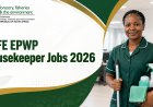 DFFE EPWP Housekeeper Jobs 2026: Apply for X43 Grade 10 Posts