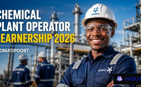 Sasol Chemical Plant Operator Learnership 2026 Now Open | Apply for 4 Opportunities in Komatipoort