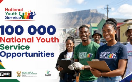 x100 000 National Youth Service Opportunities Now Open for Unemployed Youth