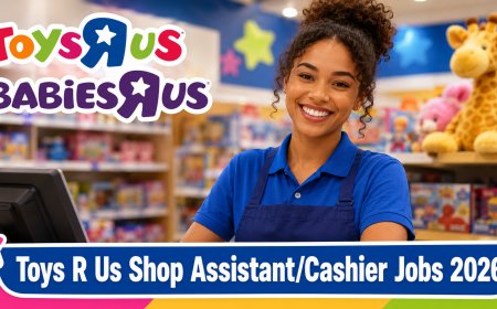 Toys R Us Shop Assistant Cashier Jobs 2026: Apply for Permanent Retail Vacancies