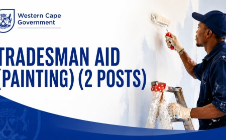 Western Cape Department of Health Tradesman Aid Jobs 2026: Apply for X2 Permanent Painting Posts