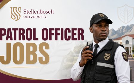Stellenbosch University Patrol Officer Jobs 2026: Apply for X12 Security Posts