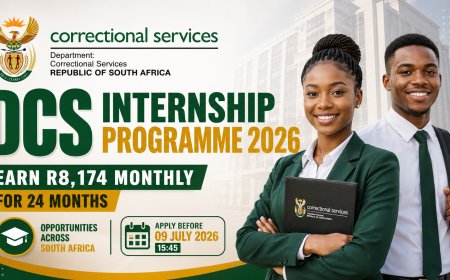 DCS Internship Programme 2026 Now Open: Earn R8,174 Monthly for 24 Months Across South Africa