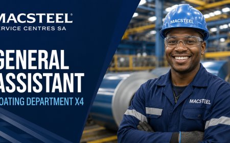 Macsteel General Assistant Jobs 2026: Apply for 4 Coating Department Vacancies in Gauteng