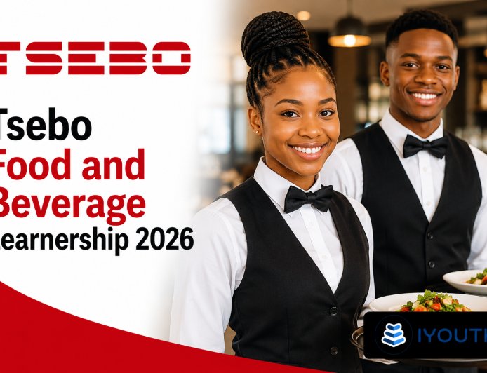 Tsebo Food and Beverage Learnership 2026 Now Open | Apply for NQF Level 4 Hospitality Opportunity in Gauteng