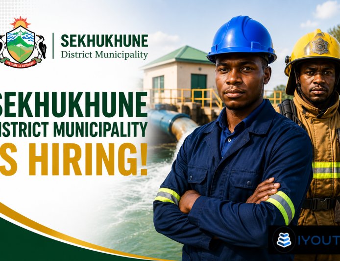 Sekhukhune District Municipality Is Hiring 397 EPWP Pump Operators and 25 Firefighters – Apply Now