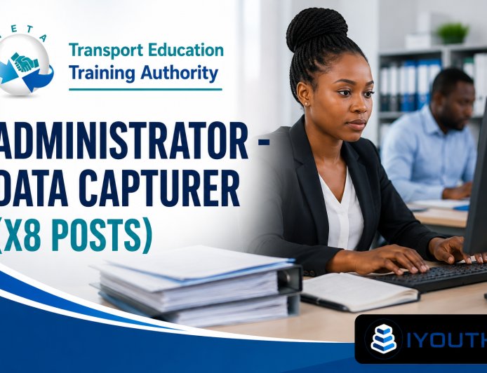 TETA Is Hiring 8 Contract Administrator – Data Capturer Positions in Gauteng | Apply Before 05 June 2026