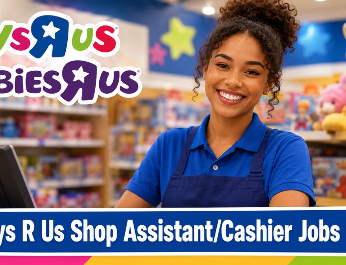 Toys R Us Shop Assistant Cashier Jobs 2026: Apply for Permanent Retail Vacancies
