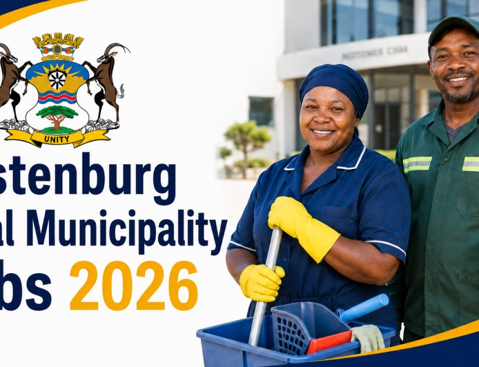 Rustenburg Municipality Jobs 2026: Apply for X200 Grade 10 Cleaner, Groundsman and Artisan Aide Posts