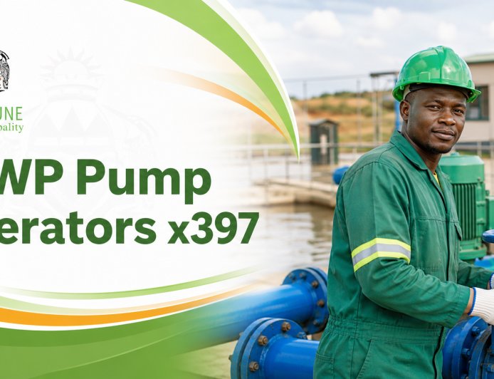 Sekhukhune District Municipality EPWP Pump Operator Jobs 2026: 397 Posts Available