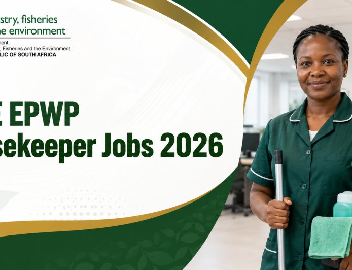 DFFE EPWP Housekeeper Jobs 2026: Apply for X43 Grade 10 Posts