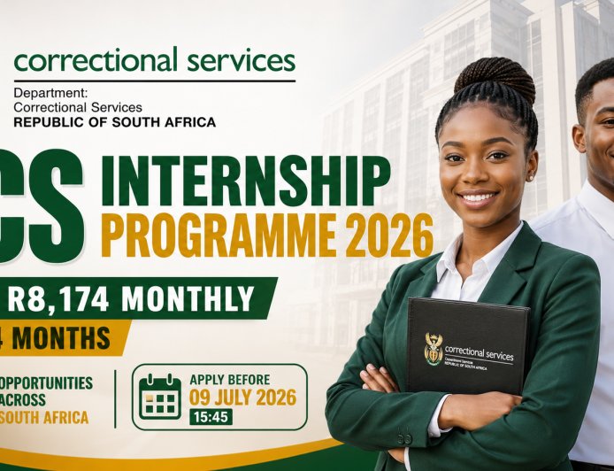 DCS Internship Programme 2026 Now Open: Earn R8,174 Monthly for 24 Months Across South Africa