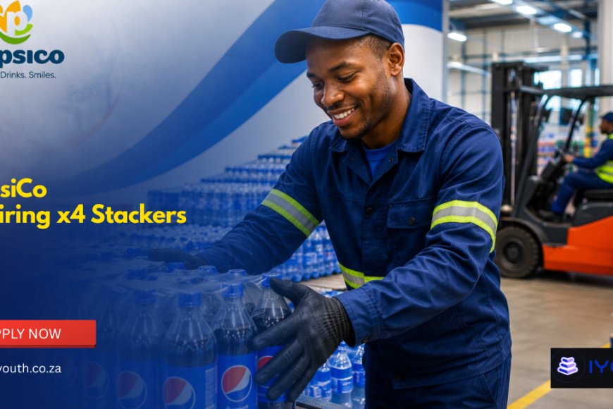 PepsiCo Is Hiring 4 Stackers in Gqeberha – Apply Now With Grade 12 and FMCG Experience