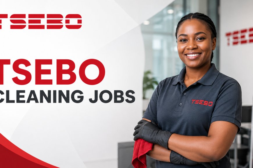 Tsebo Cleaner and Cleaning Supervisor Jobs 2026 Now Open in Various Locations