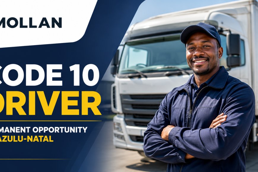 Code 10 Driver Jobs 2026: Apply for Permanent Driver Vacancy in KwaZulu-Natal