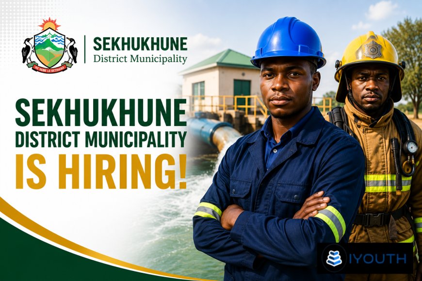 Sekhukhune District Municipality Is Hiring 397 EPWP Pump Operators and 25 Firefighters – Apply Now
