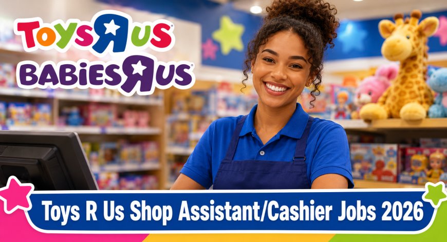 Toys R Us Shop Assistant Cashier Jobs 2026: Apply for Permanent Retail Vacancies