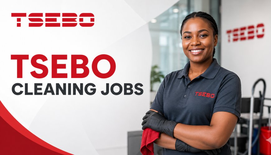Tsebo Cleaner and Cleaning Supervisor Jobs 2026 Now Open in Various Locations