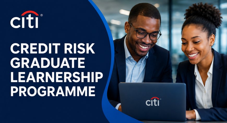 Citi Credit Risk Graduate Learnership 2026: Apply for Year-Long Programme in Johannesburg