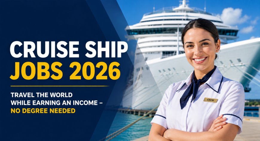 Work on a Cruise Ship in 2026: International Jobs Available for South Africans – Hospitality, Housekeeping, Security and More