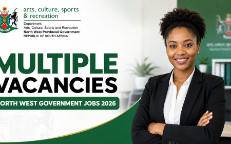 North West Department of Arts, Culture, Sports and Recreation Vacancies 2026: Multiple Government Jobs Available
