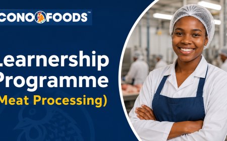 Econofoods Learnership Programme 2026 (Meat Processing) x10 Posts - Apply Now