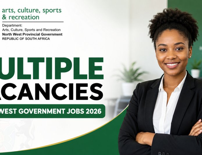 North West Department of Arts, Culture, Sports and Recreation Vacancies 2026: Multiple Government Jobs Available