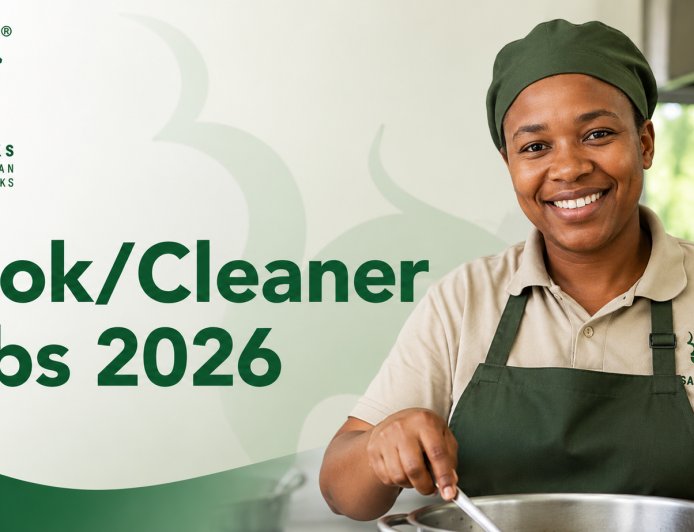 SANParks Cook/Cleaner Jobs 2026 (2 Posts) at Marakele National Park – Apply Before 17 July