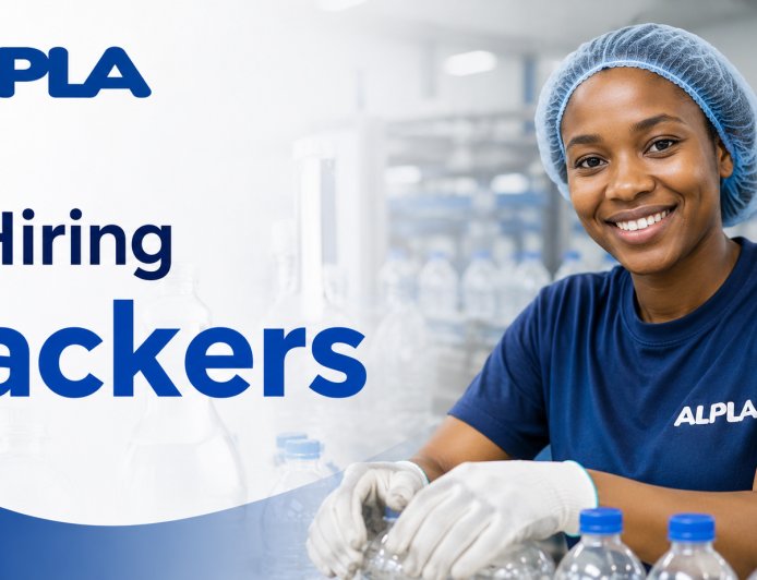 ALPLA Is Hiring Packers in Johannesburg North – Permanent & Temporary Jobs for Grade 12 Applicants