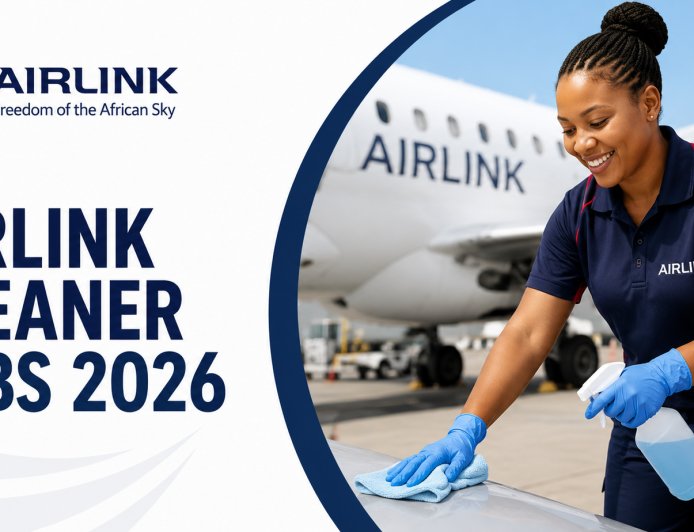 Airlink Cleaner Jobs 2026 (Johannesburg & Cape Town) – Apply Now