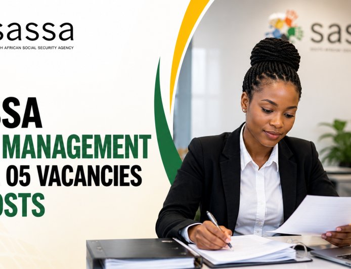 SASSA Debt Management Jobs 2026 (Level 05) x5 Posts – Earn R27,109 Per Month