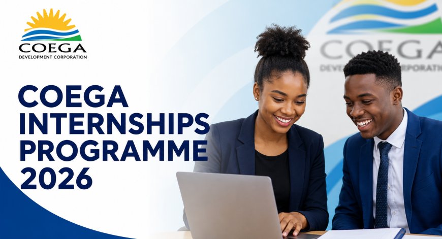 Coega Internships Programme 2026 (24 Months) – Apply Before 24 July