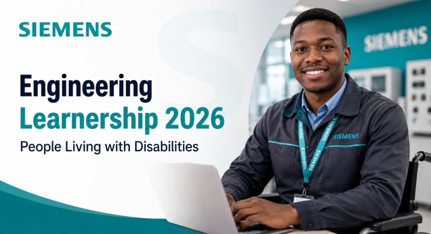 Siemens Engineering Learnership 2026 for People with Disabilities – No Experience Needed | Apply Now
