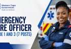 Emergency Care Officer Jobs 2026: 7 Permanent Posts Available in Western Cape