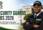 Elundini Local Municipality Is Hiring 50 Security Guards – Apply Before 21 August 2026