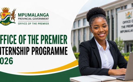 Mpumalanga Office of the Premier Graduate Internship Programme 2026: 10 Graduate Opportunities Open