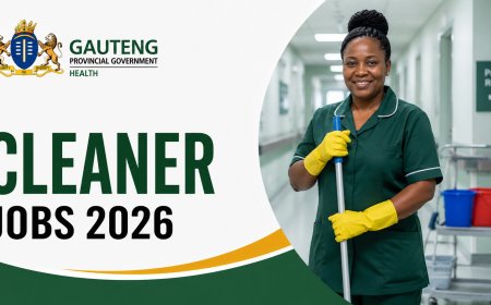 Gauteng Department of Health Cleaner Jobs 2026: 10 Posts Available at Tembisa Provincial Tertiary Hospital