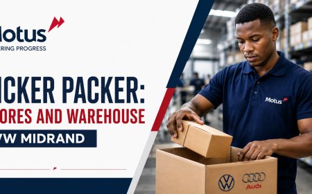 Motus Picker Packer Jobs 2026: Permanent Entry-Level Warehouse Job at VW Midrand – Apply Before 18 August