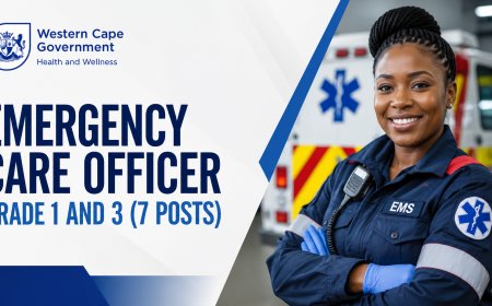 Emergency Care Officer Jobs 2026: 7 Permanent Posts Available in Western Cape