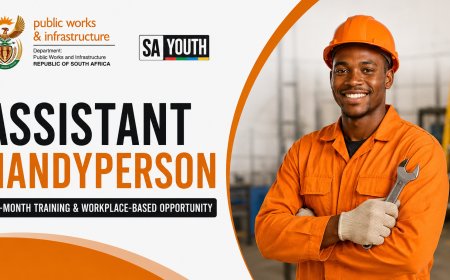 Public Works Is Hiring Assistant Handypersons: 12-Month SA Youth Programme 2026