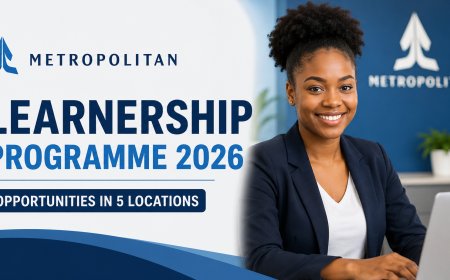 Metropolitan Learnership Programme 2026: Opportunities Open in 5 Locations for Unemployed Youth