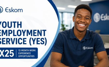 Eskom YES Programme 2026: x25 Posts Available for Matriculants and Unemployed Youth