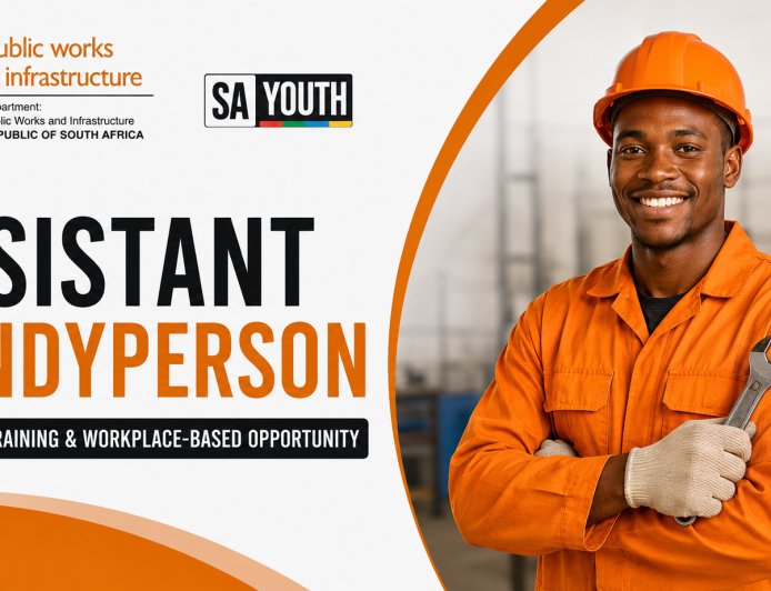 Public Works Is Hiring Assistant Handypersons: 12-Month SA Youth Programme 2026