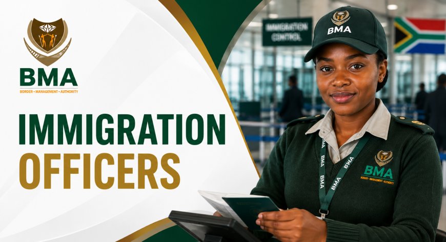 BMA Is Hiring Immigration Officers Across South Africa – Apply Before 4 September 2026