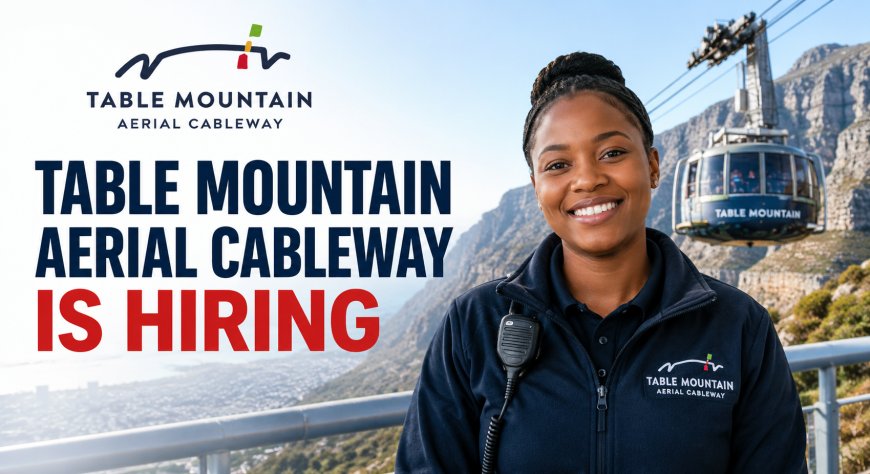 Table Mountain Aerial Cableway Is Hiring for x4 Seasonal and Contract Positions in 2026