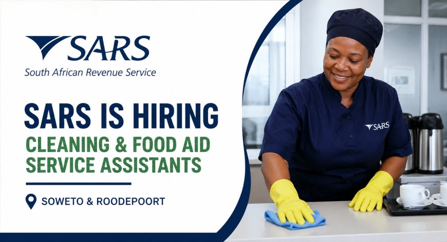SARS Is Hiring Cleaning and Food Aid Service Assistants - Apply Urgently