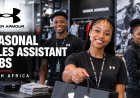 Under Armour Festive Season Sales Assistant Jobs 2026 – 30 Positions Across South Africa