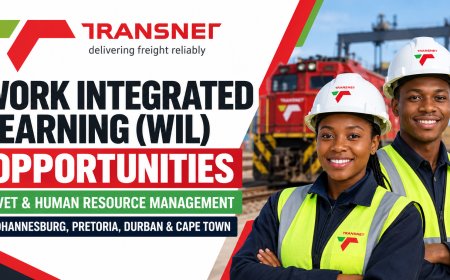 Transnet Work Integrated Learning (WIL) 2026 – TVET & HR Learner Opportunities | Apply by 14 September