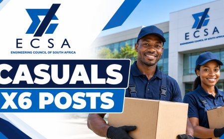 ECSA Casual Jobs 2026: 6 Vacancies Available in Johannesburg – Apply Now